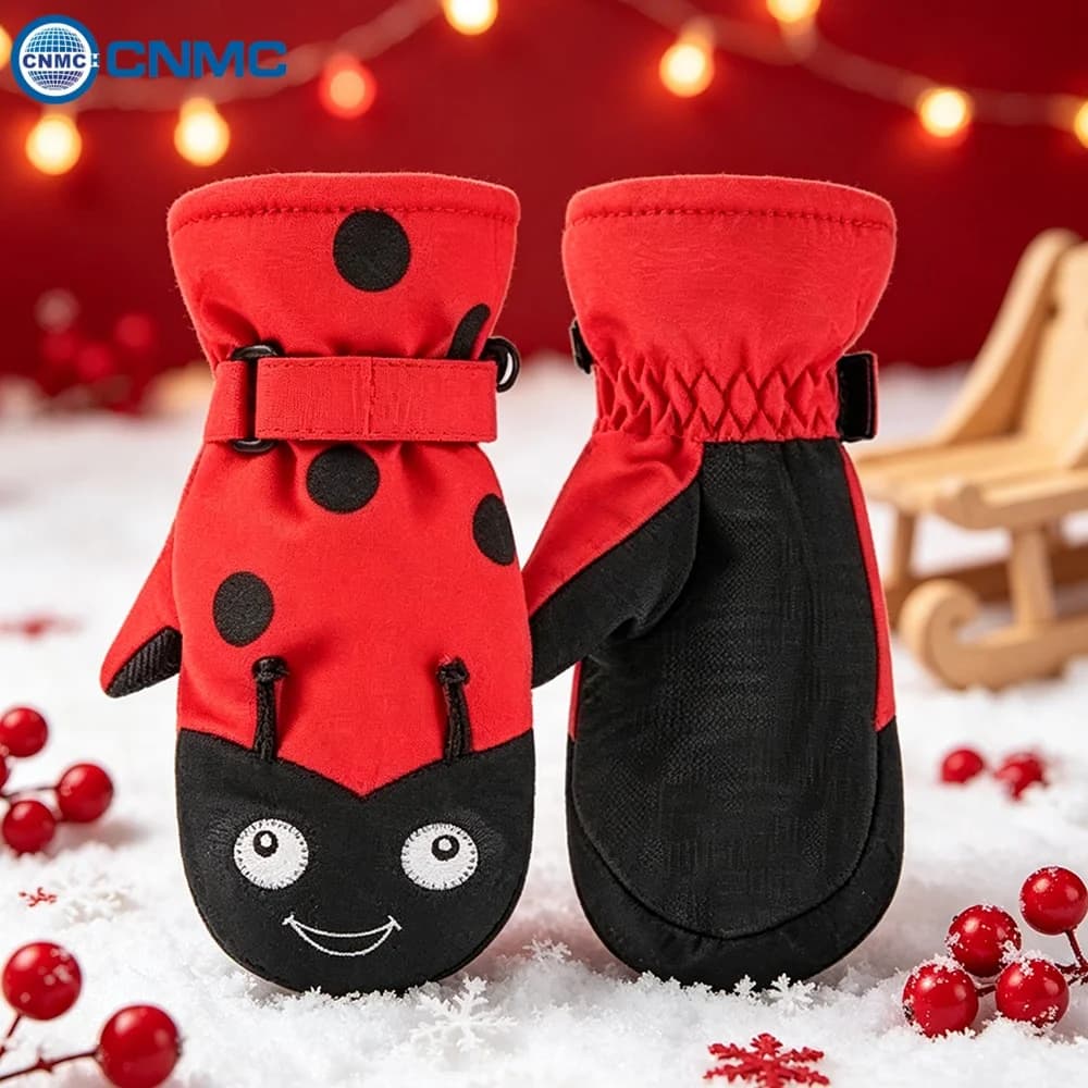 Kids Winter Mittens with Fleece Lining