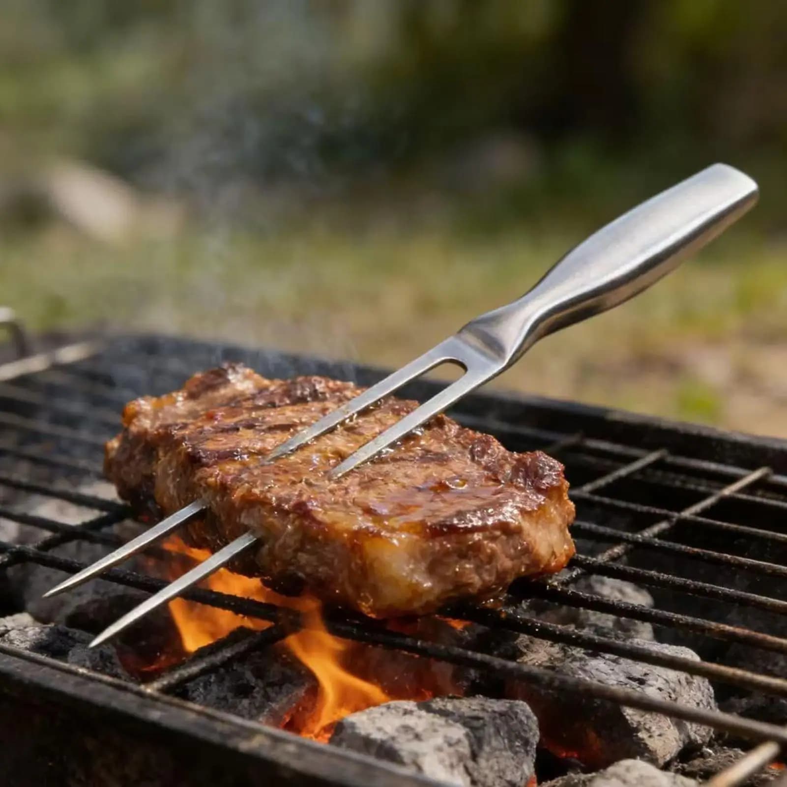 BBQ Grill Tool Set 5-Piece Stainless Steel