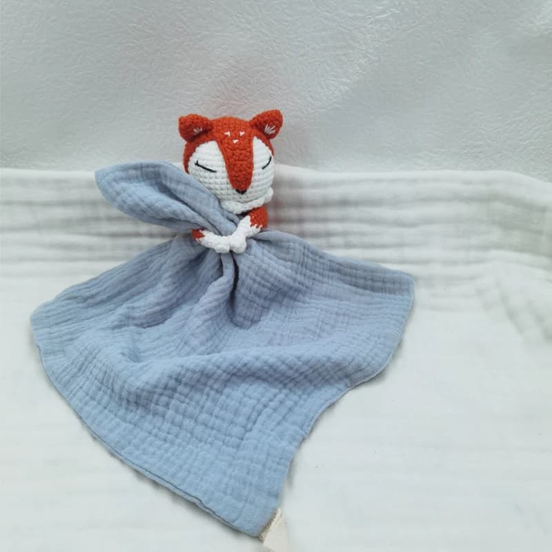 Baby Soother Appease Towel Bib Soft Bunny Bear Lion Sleeping Doll Teether Infants Comfort Sleeping Nursing Cuddling Doudou