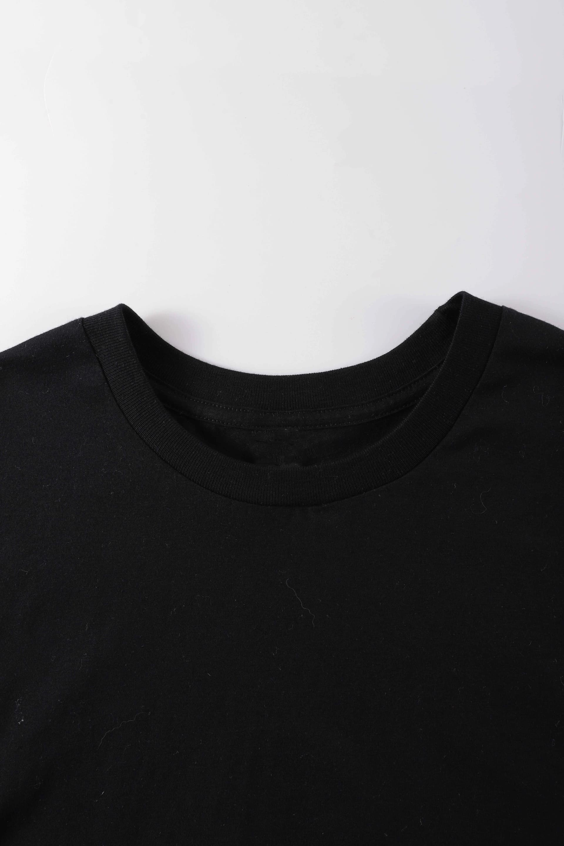 Women's Loose Crop Crewneck T-Shirt