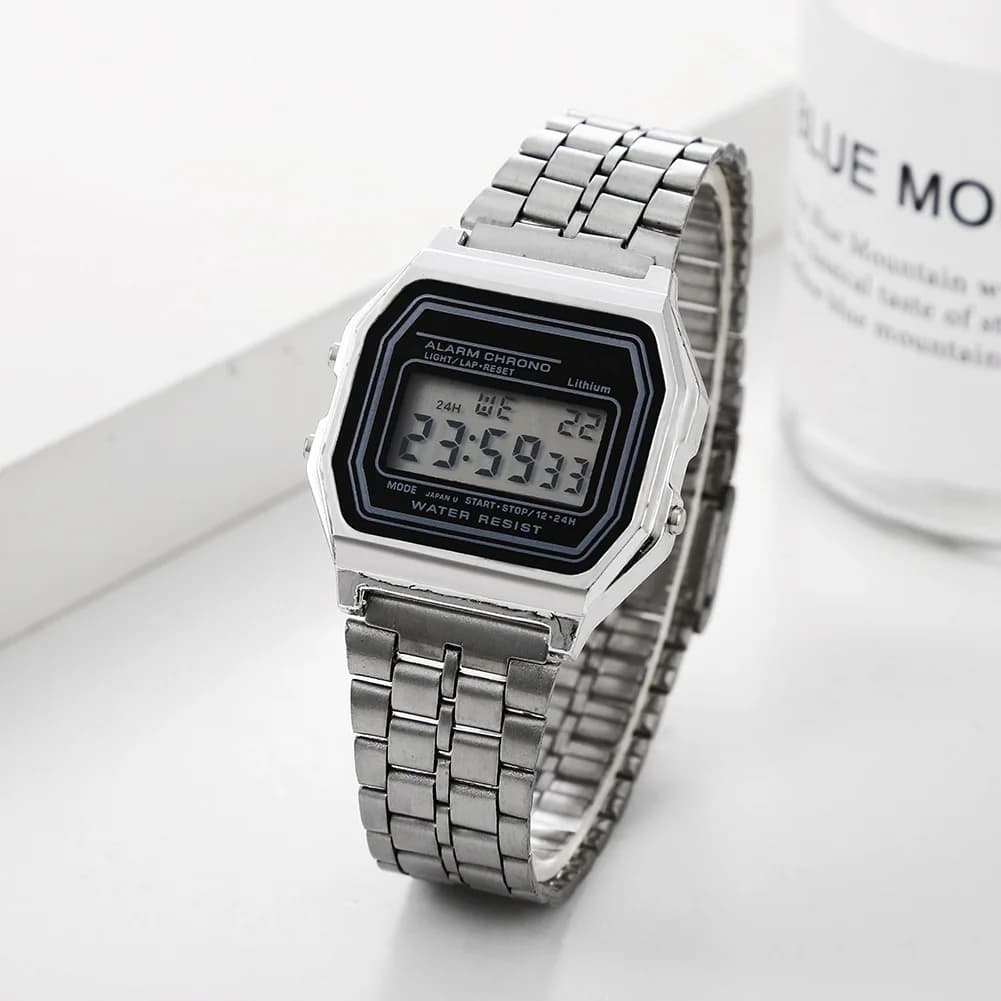Vintage LED Digital Sports Watch