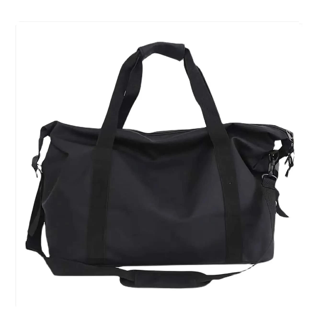 Handheld travel bag, large capacity sports and fitness bag, lightweight storage luggage bag, one shoulder crossbody travel bag