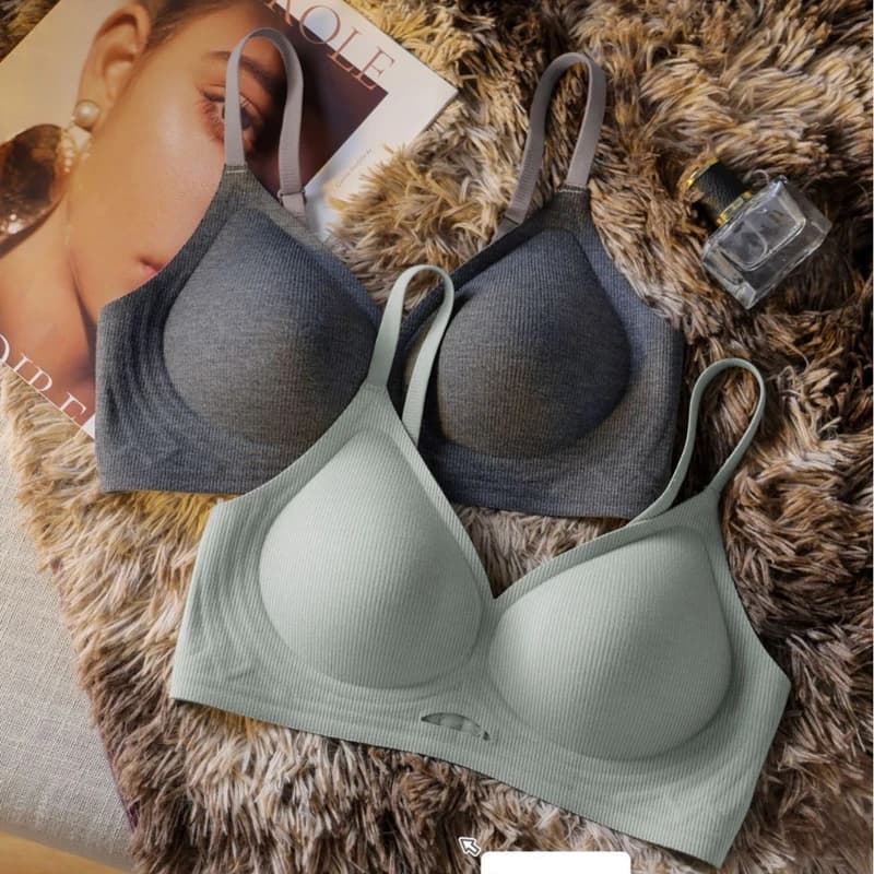 Seamless Wire-Free Push-Up Bra