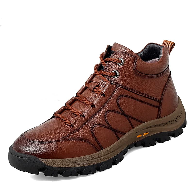 Men's Leather Hiking and Casual Shoes