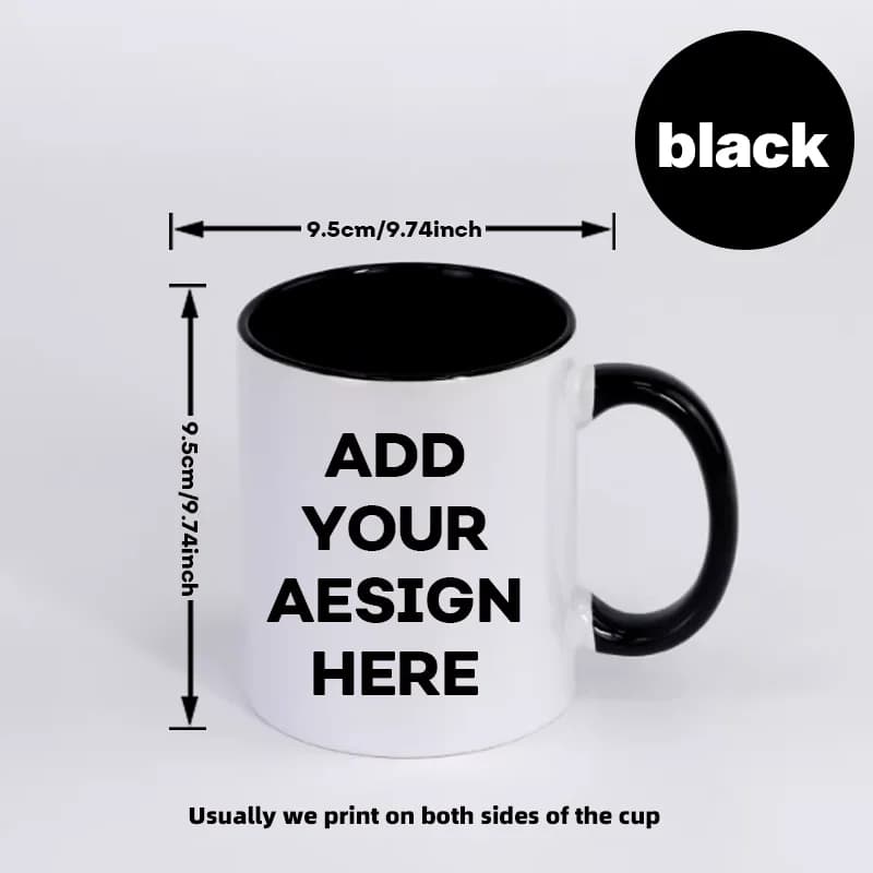 Custom Mug - Personalized Coffee Mug with Photos & Text - Unique Gift for Anniversary, Valentine's Day, and Mother's Day