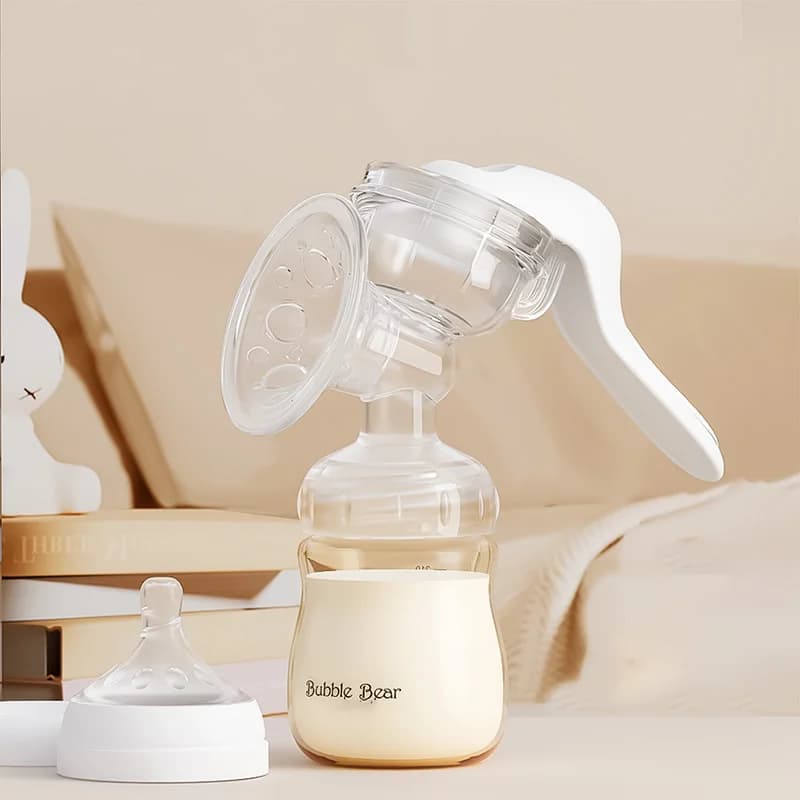 Manual Breast Pump with Piston System