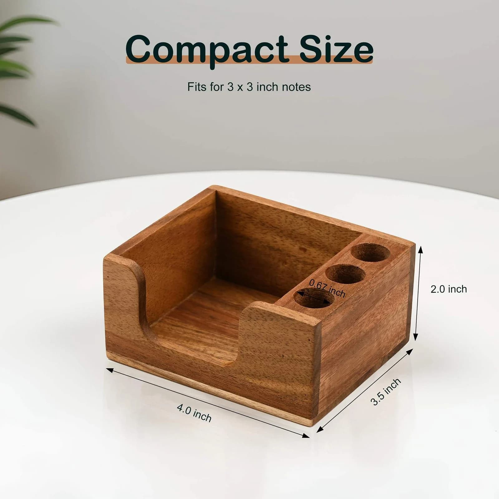 Solid Wood Desk Organizer with Smooth Surface and Eco-Friendly Finish Features Scientific Compartment Design for Office Students