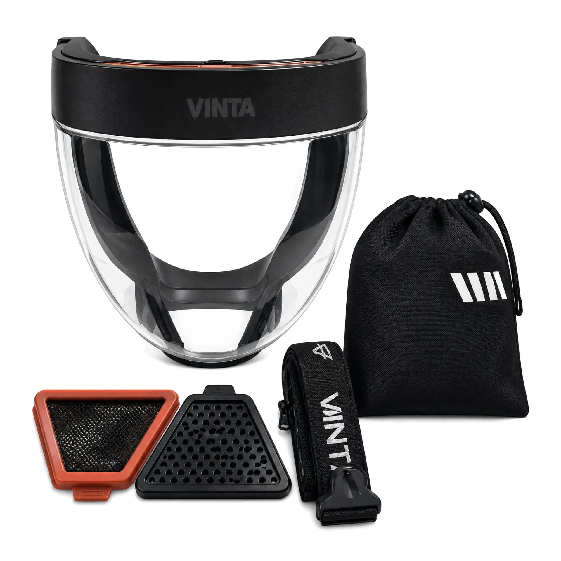 Full Face Transparent Protective Shield