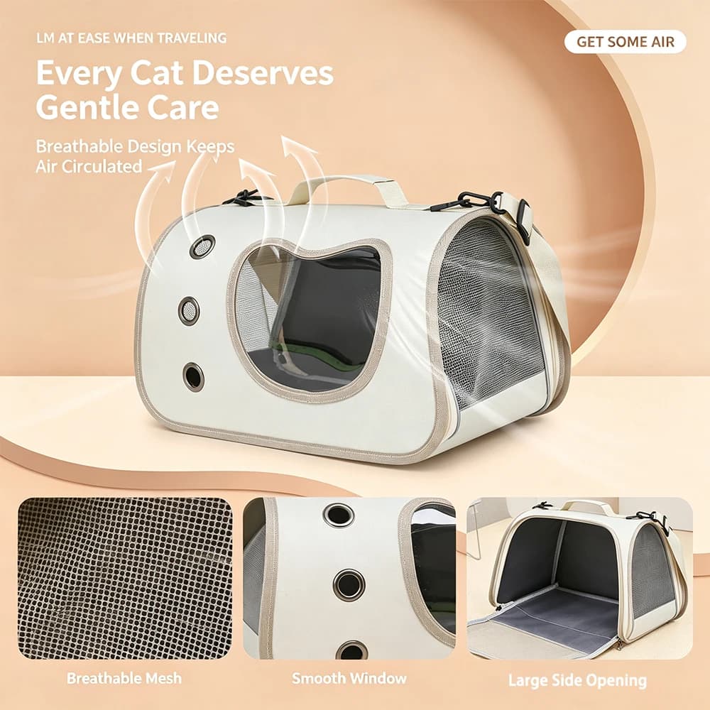 Portable Pet Carrier Handbag