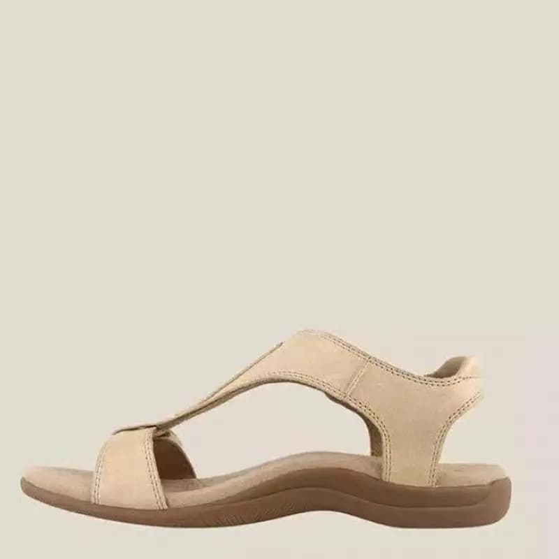 Women's Comfortable Cross Strap Flat Sandals