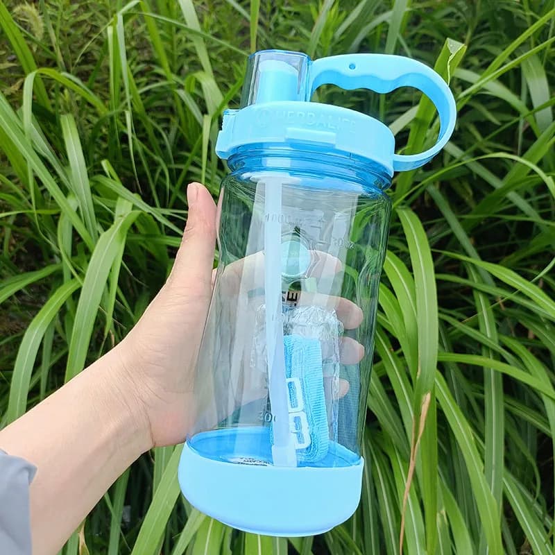 1 Liter Motivational Sports Water Bottle