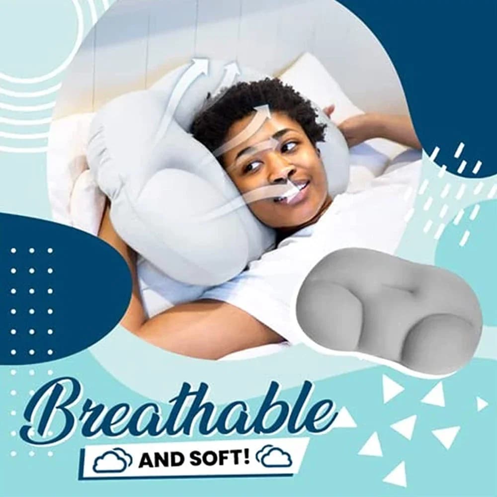 Egg-Shaped Memory Foam Pillow