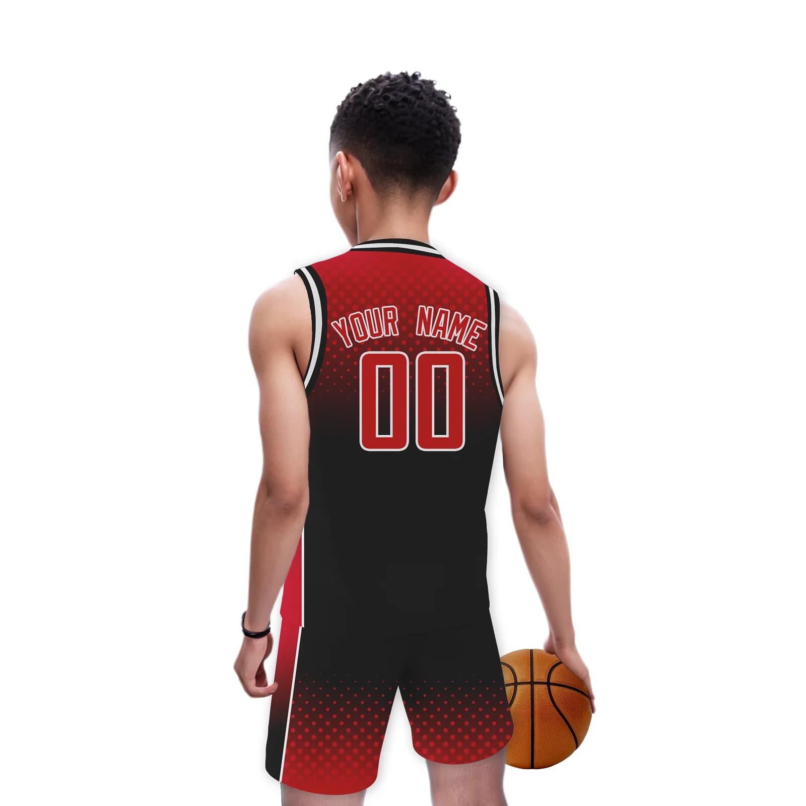 Custom Kids Basketball Jersey and Shorts Kit