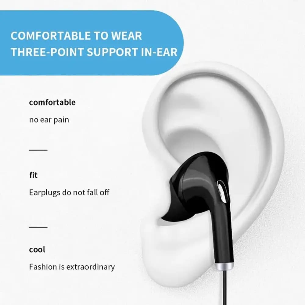 In-Ear Wired Earphones with Microphone