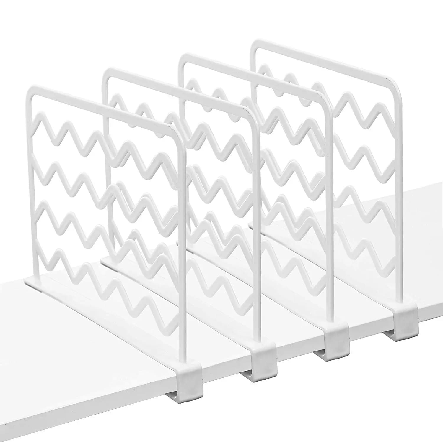 Wire Shelf Dividers for Closet Organization