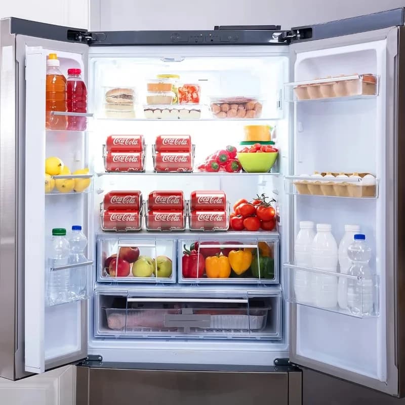 Refrigerator Soda Can Dispenser
