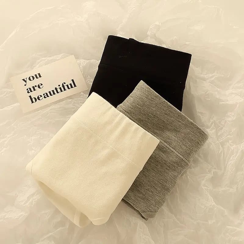 Pure Cotton Mid-Waist Seamless Briefs