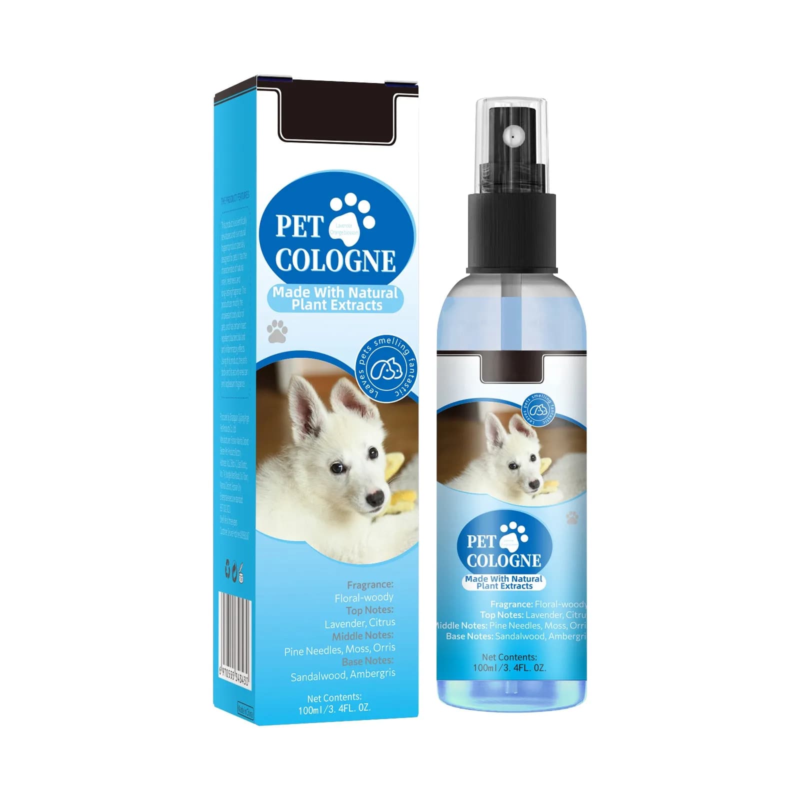 Dry Dog Odor Eliminator Spray