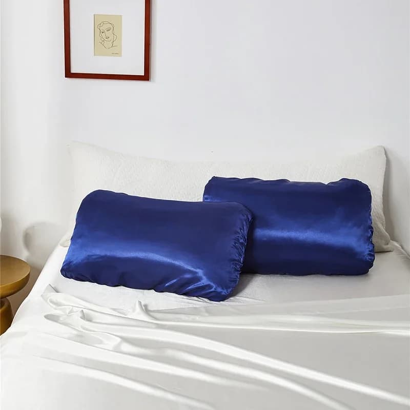 Satin Queen Pillowcase with Elastic Band