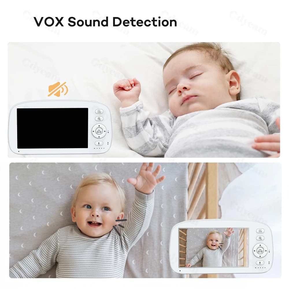Baby Monitor with Camera and Night Vision