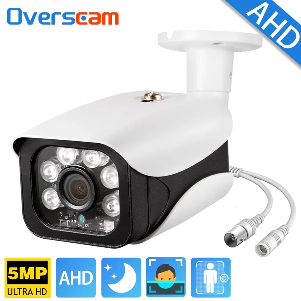 5MP AHD Infrared Surveillance Camera with Night Vision