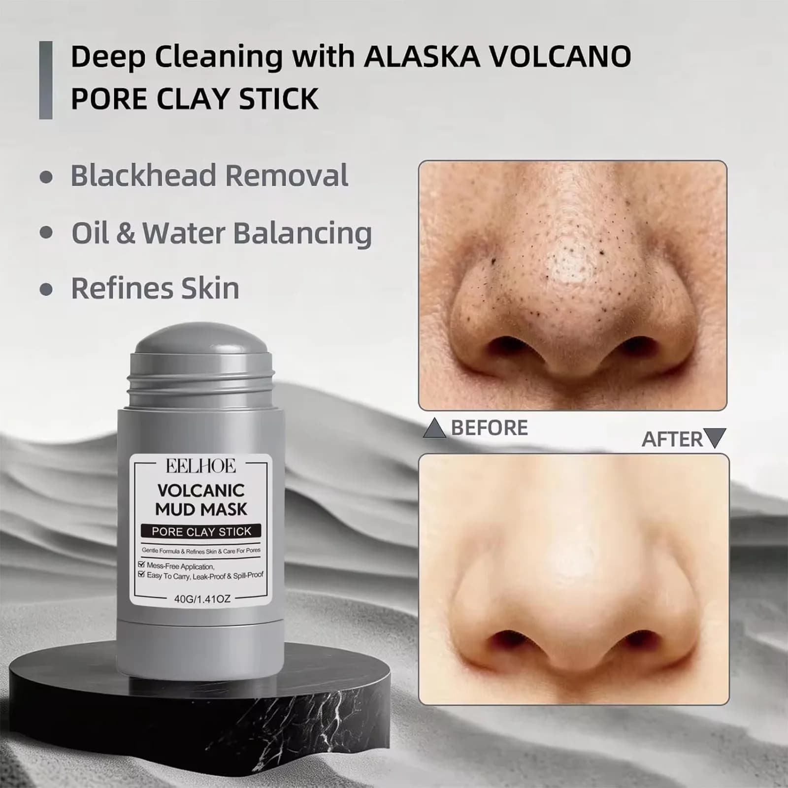 Pore Cleansing Clay Stick Facial Mask