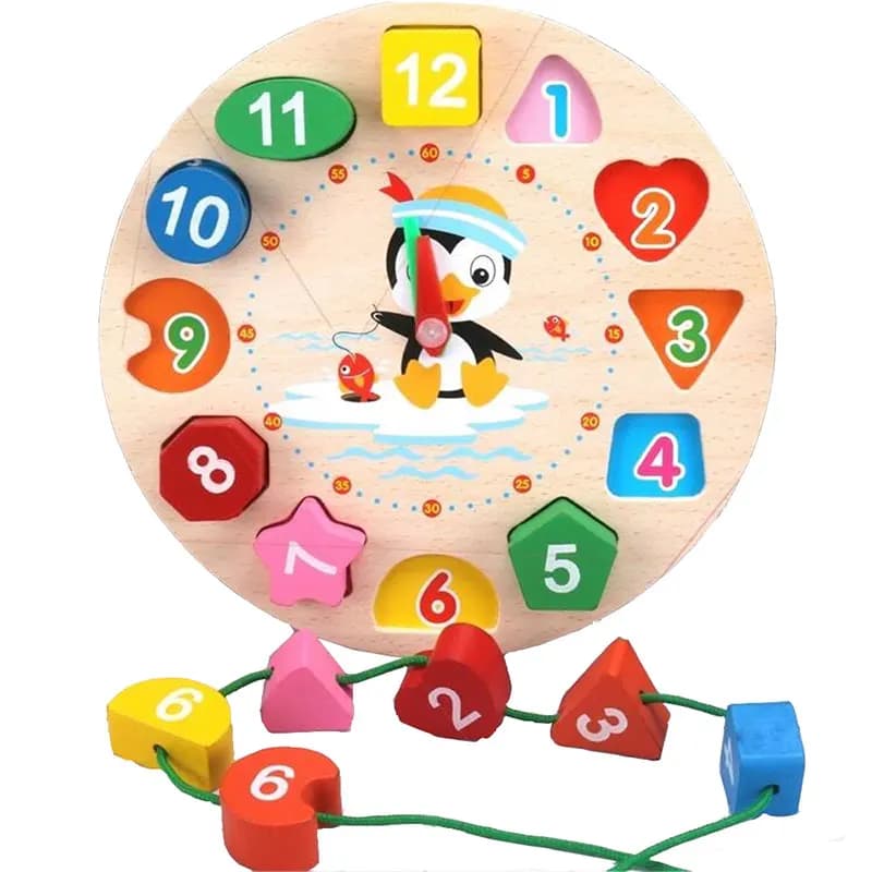 Wooden Peg Puzzles for Toddlers