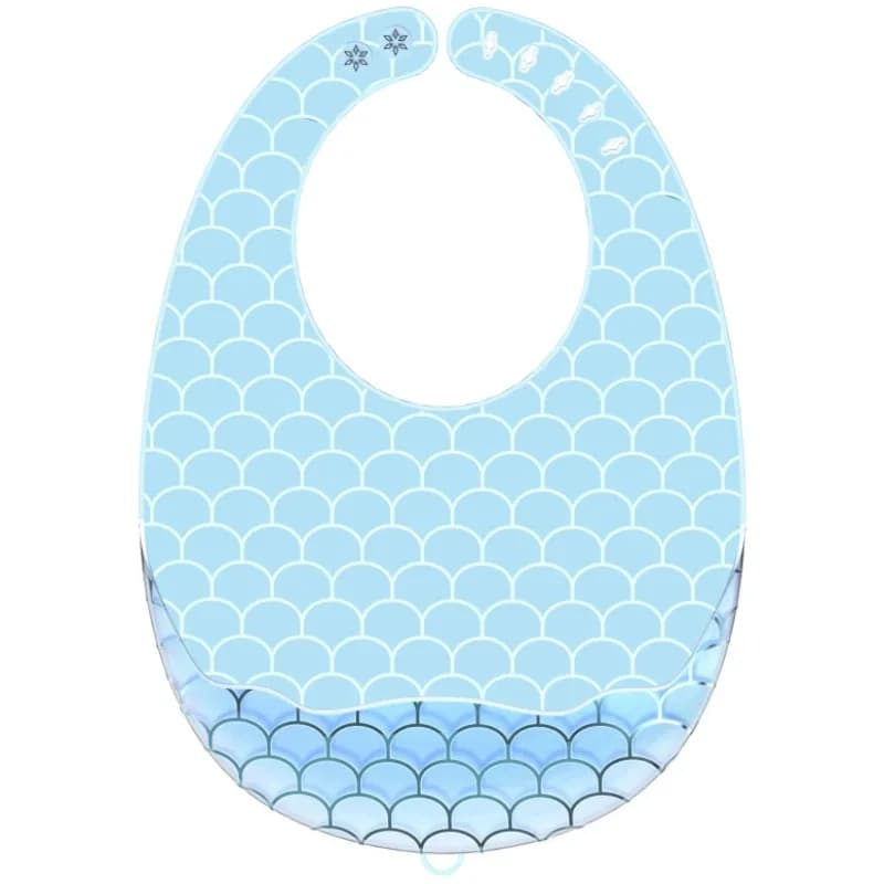Silicone Baby Bibs Waterproof Cartoon Adjustable