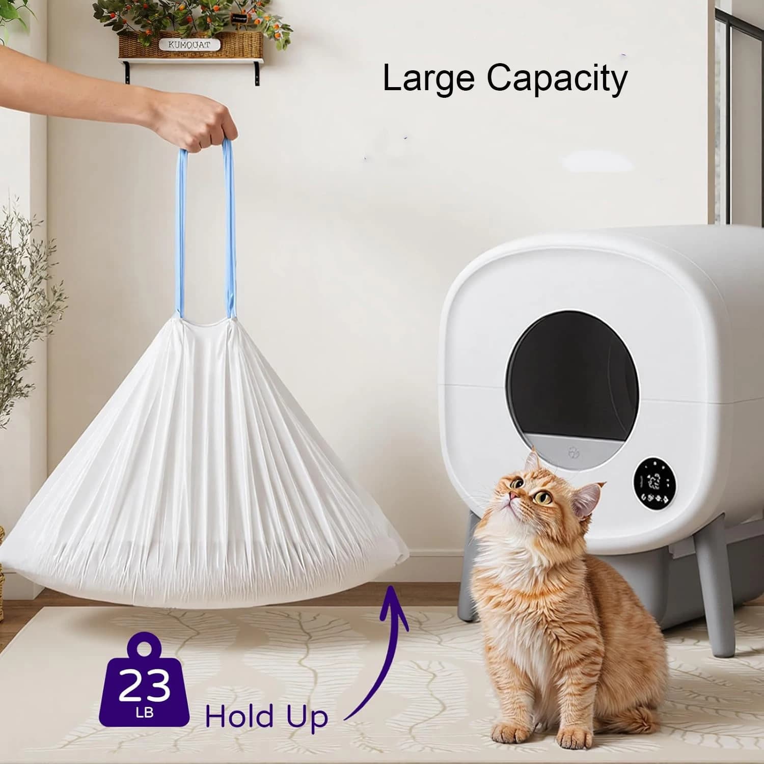 Automatic Cat Litter Box Replacement Liners