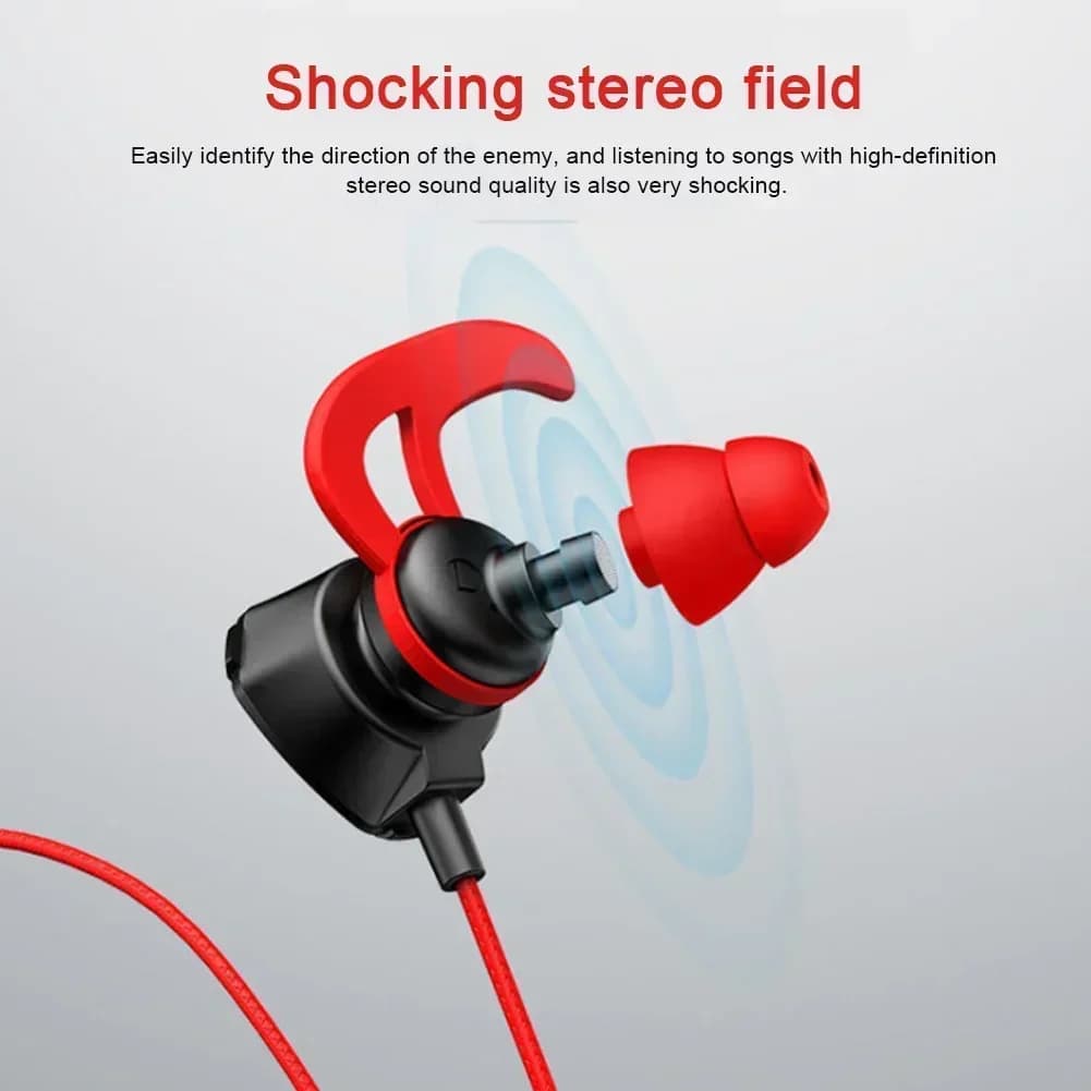Gaming In-Ear Headphones with Microphone