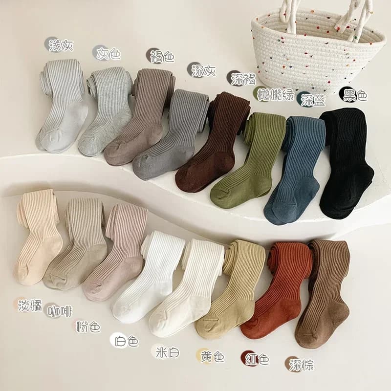 Cotton Tights for Kids Ages 1-9