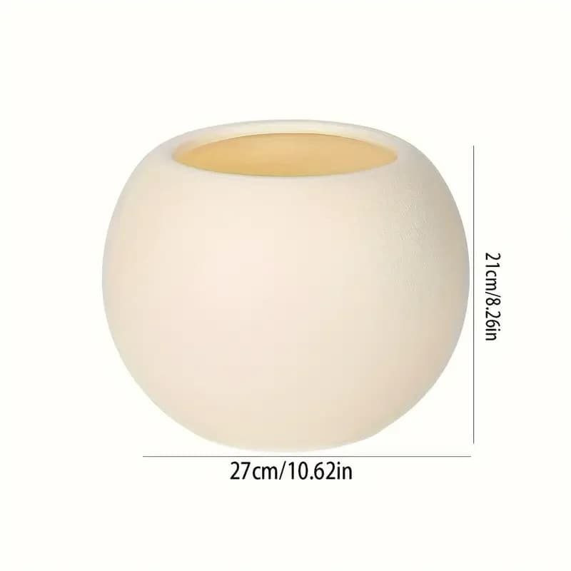 Round Plastic Flower Pots