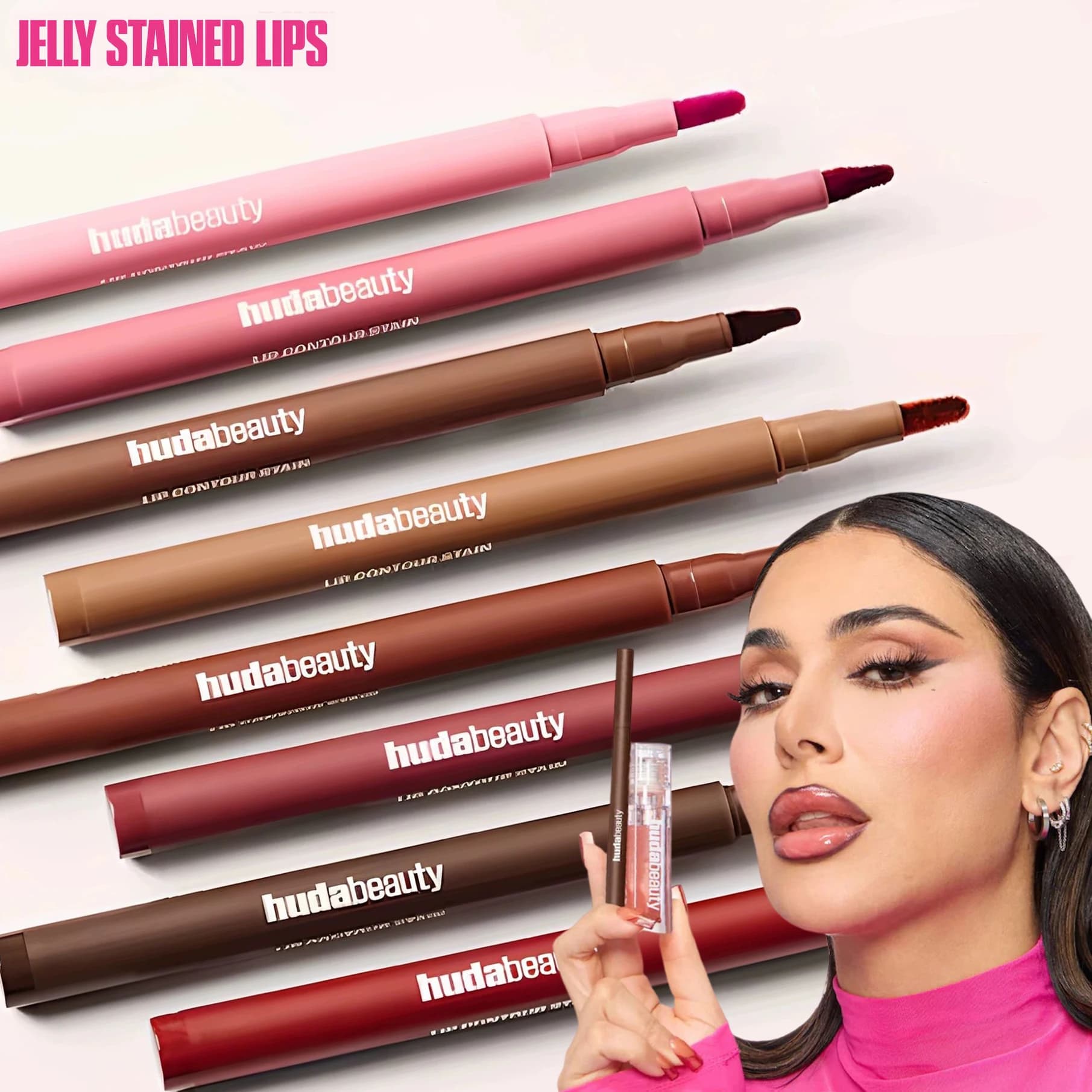 Waterproof Lip Liner Pencil Set
