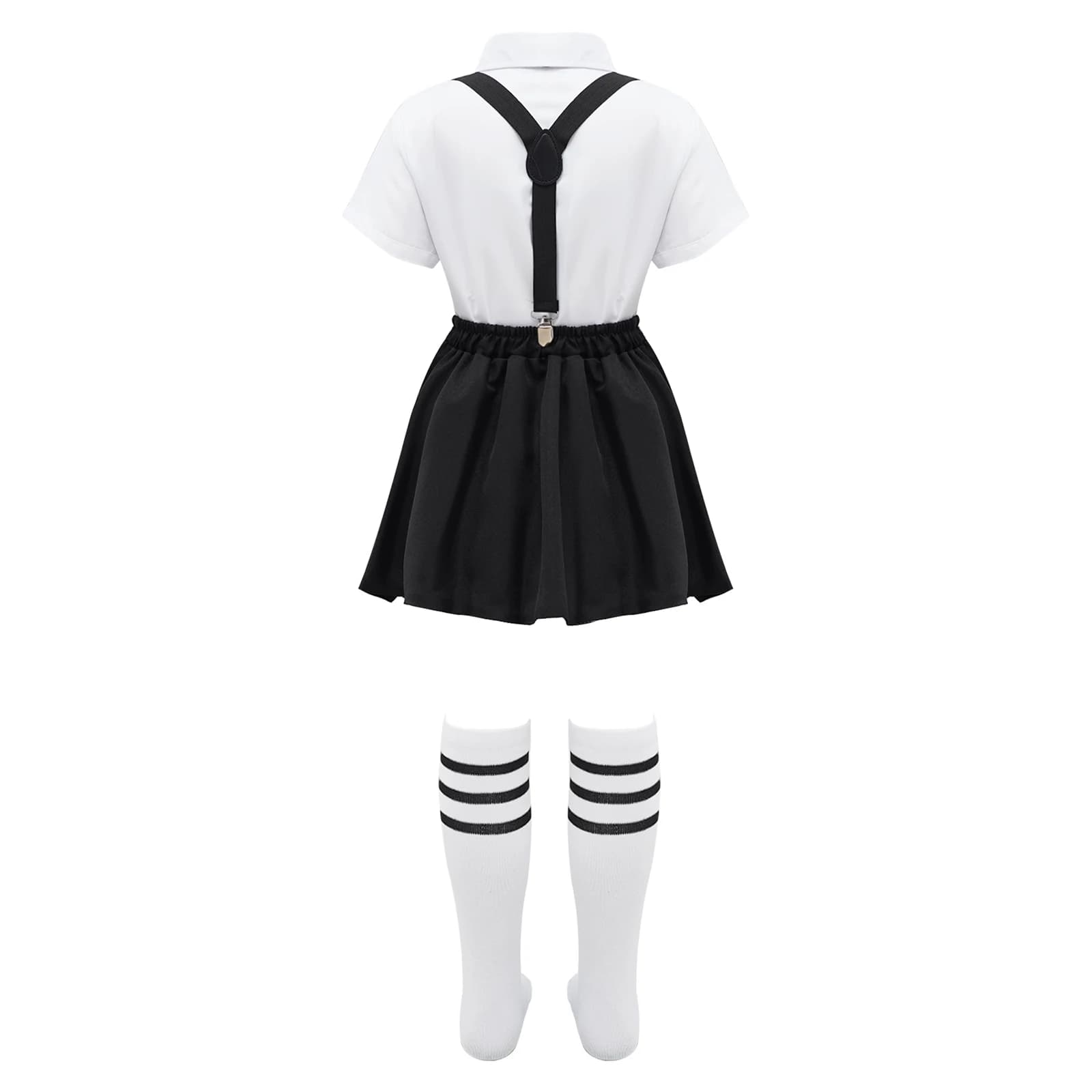 Girls Choir Performance Uniform with Bow Tie