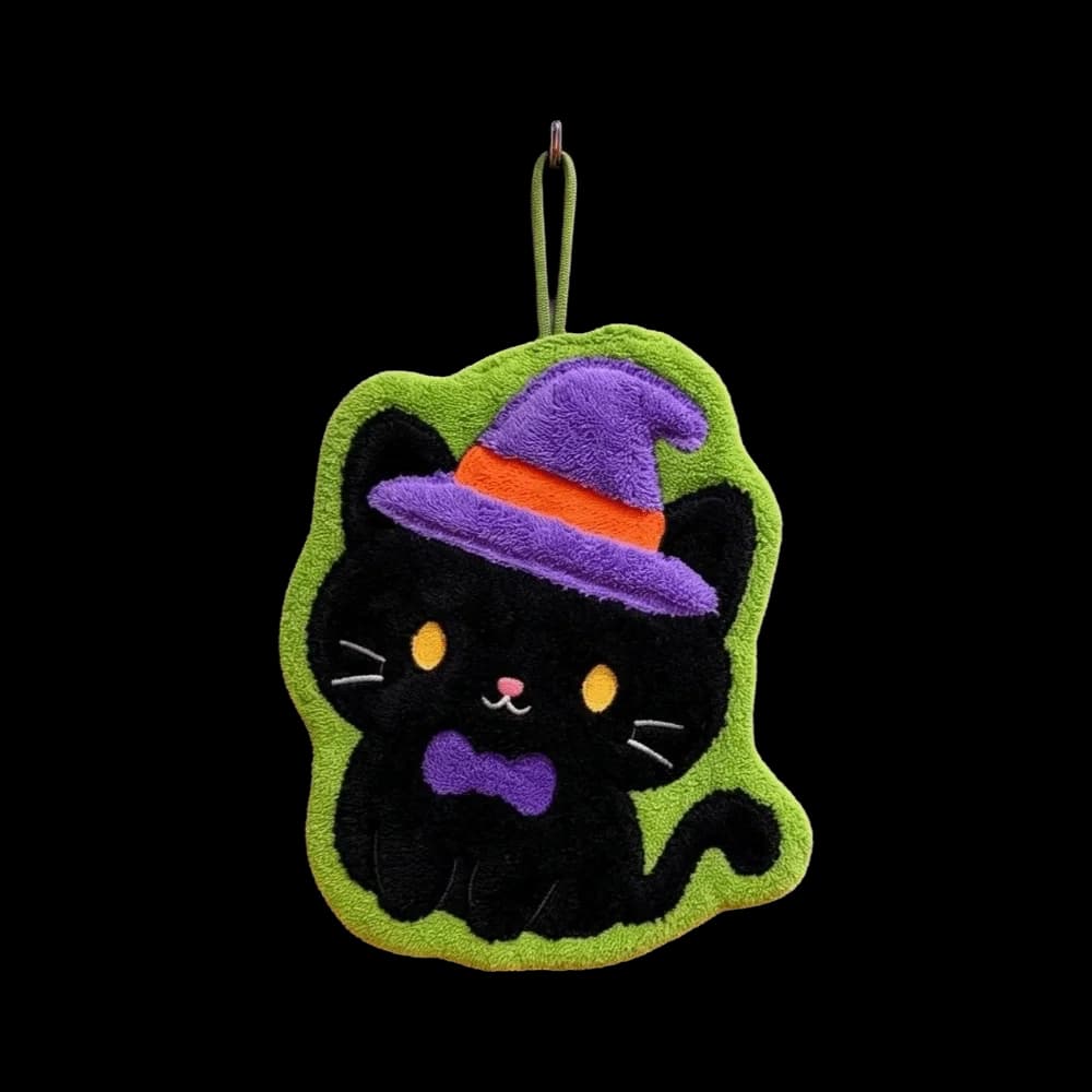 Halloween Embroidered Hand Towels