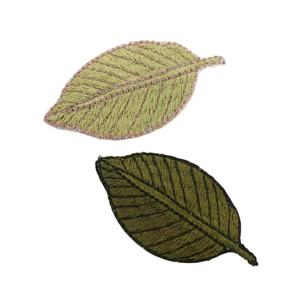 Knitted Leaf Hair Clip Barrette