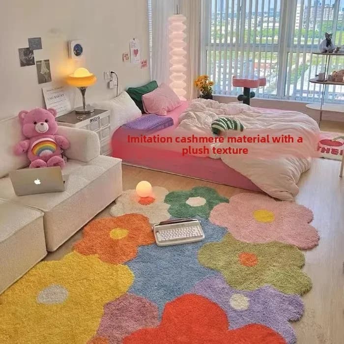Flower Carpet Modern Area Rug