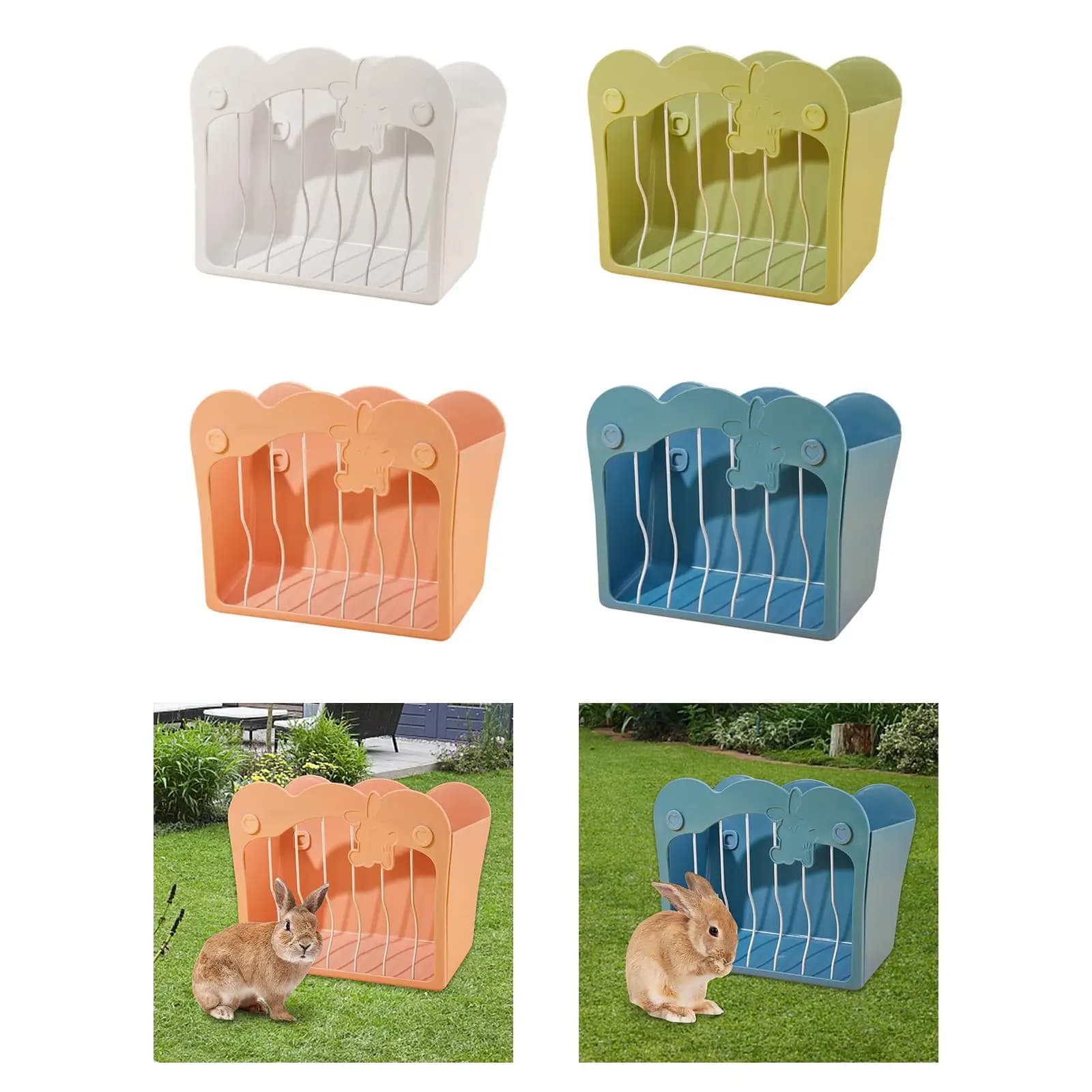 Small Animal Hay Feeder for Rabbits and Guinea Pigs