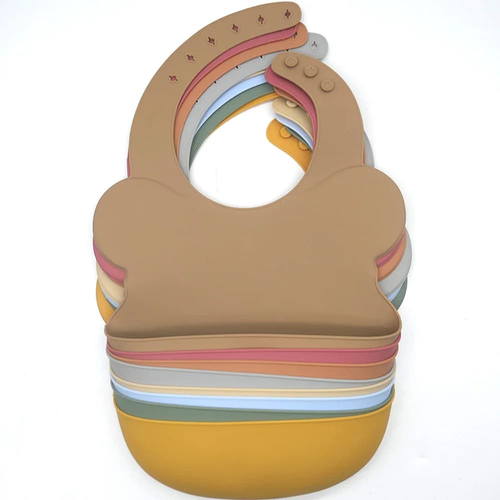 Personalized Waterproof Silicone Baby Bib