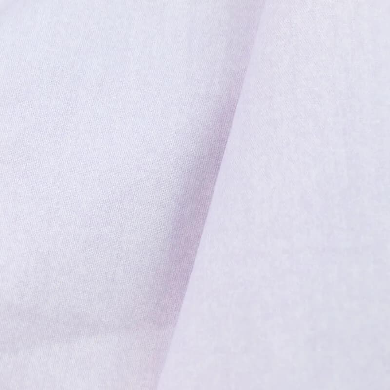 Purple Floral Cotton Twill Fabric by the Meter