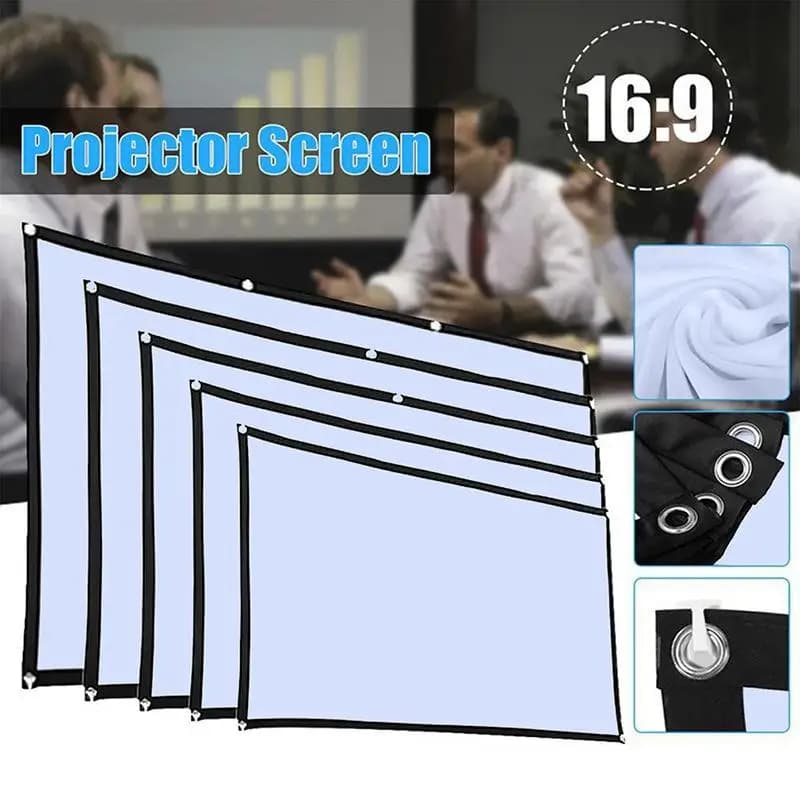 Polyester Projection Screen Fabric