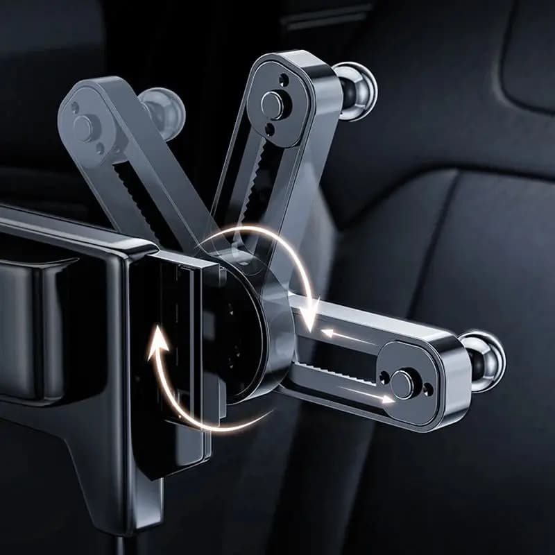 Car Phone Holder Bracket Accessories Interior Air Outlet Vent Base Gadget Auto Cellphone Support Ball Head Bracket Extension Rod