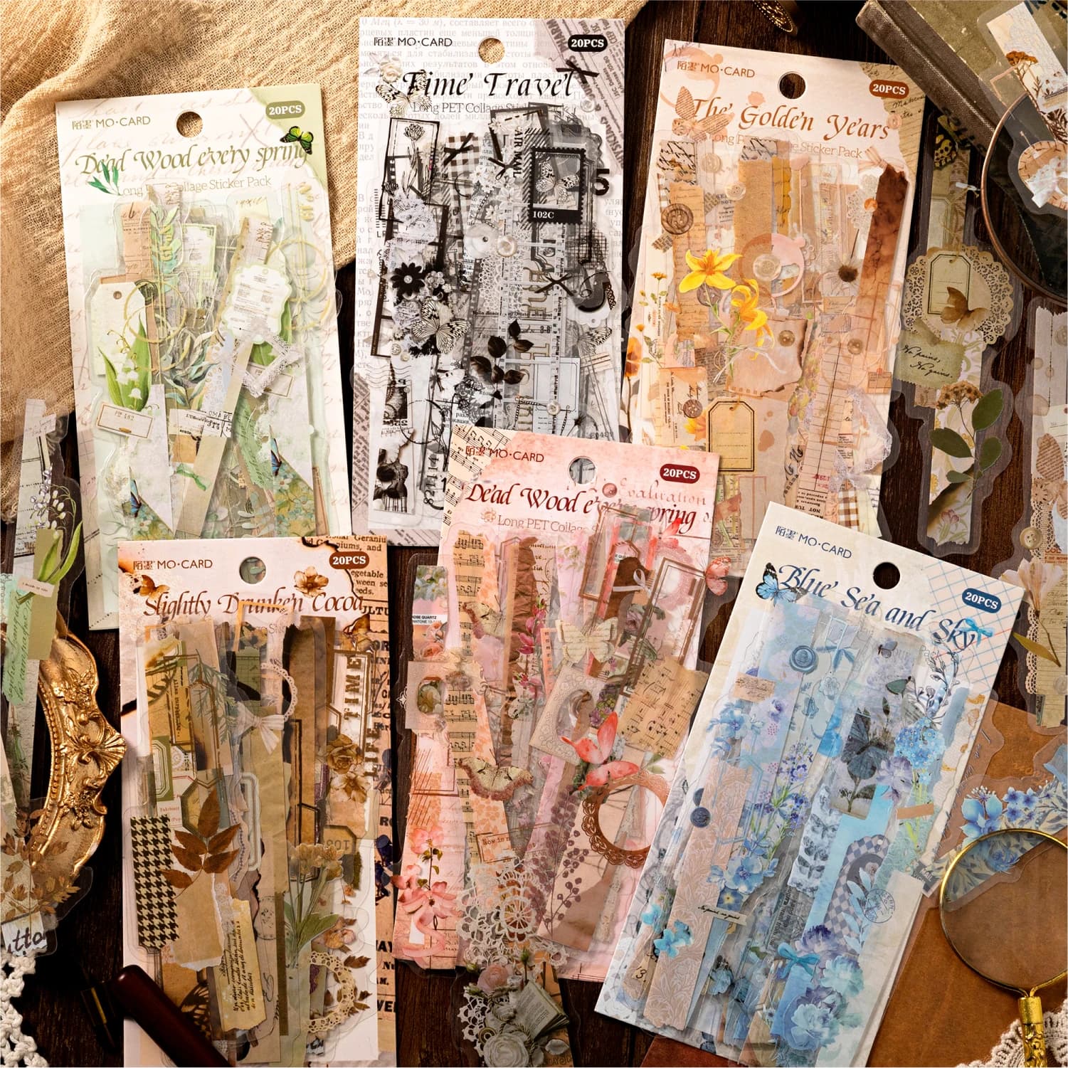 Lab Series Decorative Paper Assortment 20-Piece Set