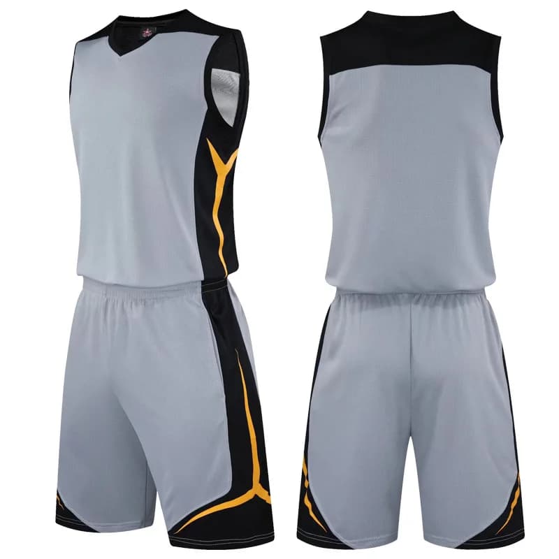 Men's Basketball Jersey Set Blank Customizable