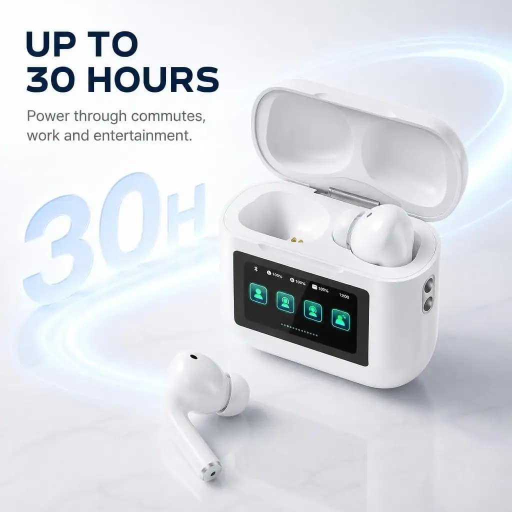 New TWS Bluetooth Earphone Wireless Earbuds Bluetooth In-Ear Headsets Wireless Earbuds Wireless Headphones Built-in Mic