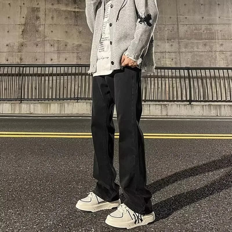 Men's Straight Leg Micro Flared Jeans