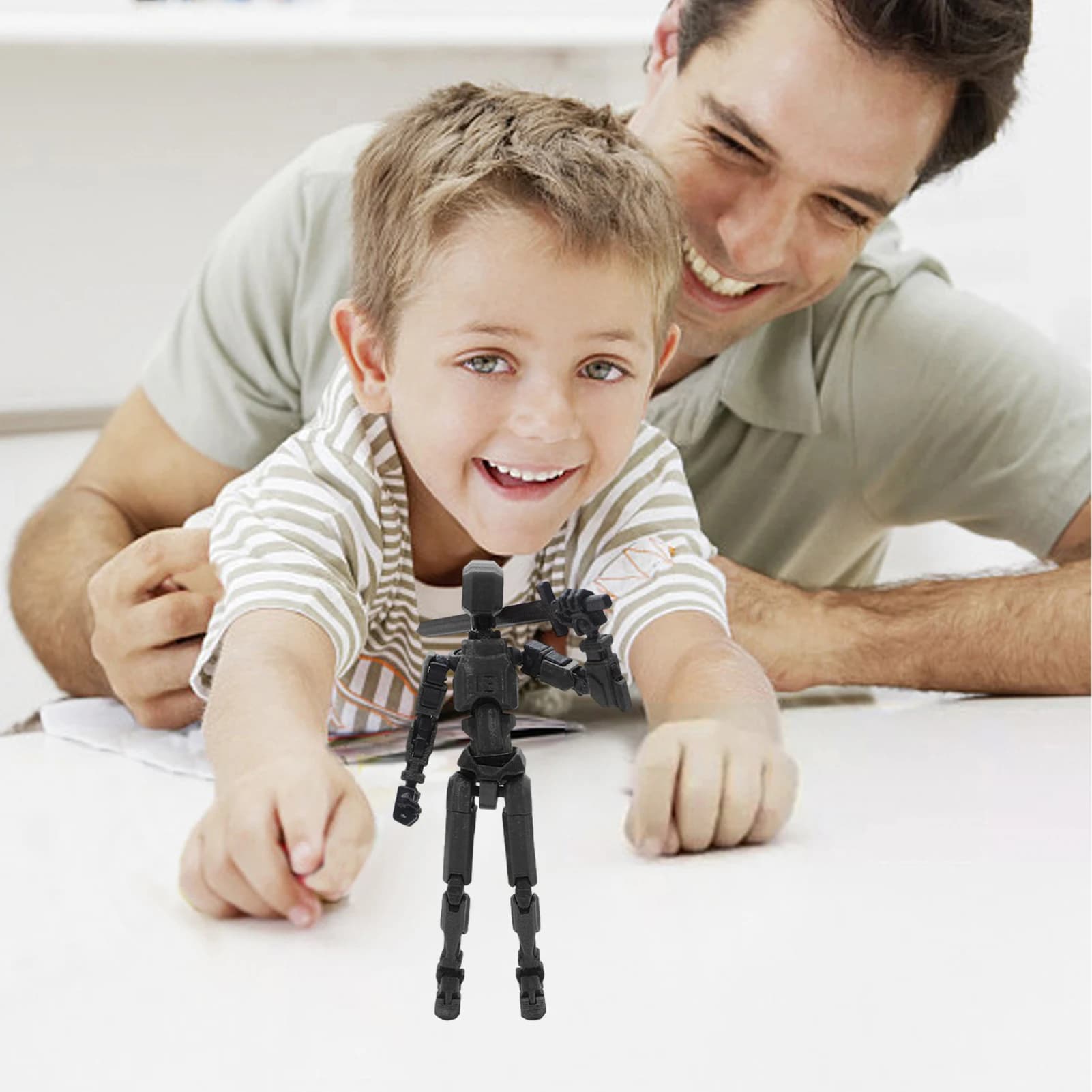 Full Joint Poseable Action Figure 13-Articulated