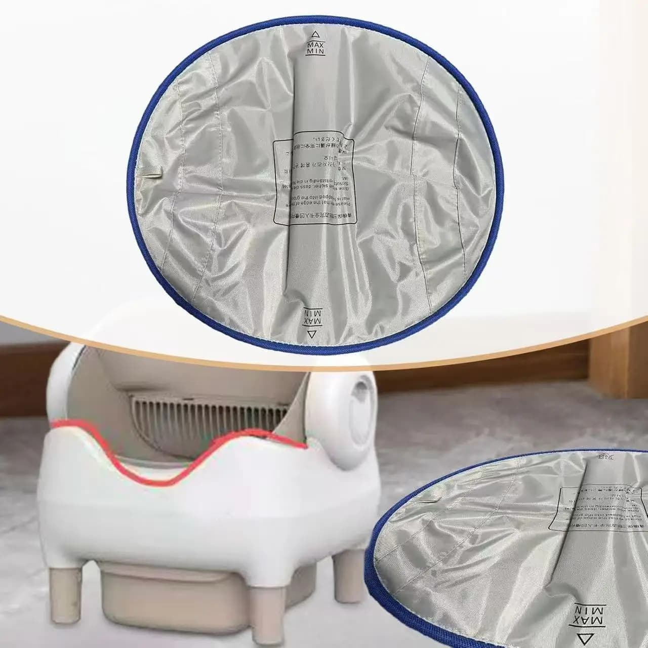 Automatic Litter Box Replacement Liner Pad