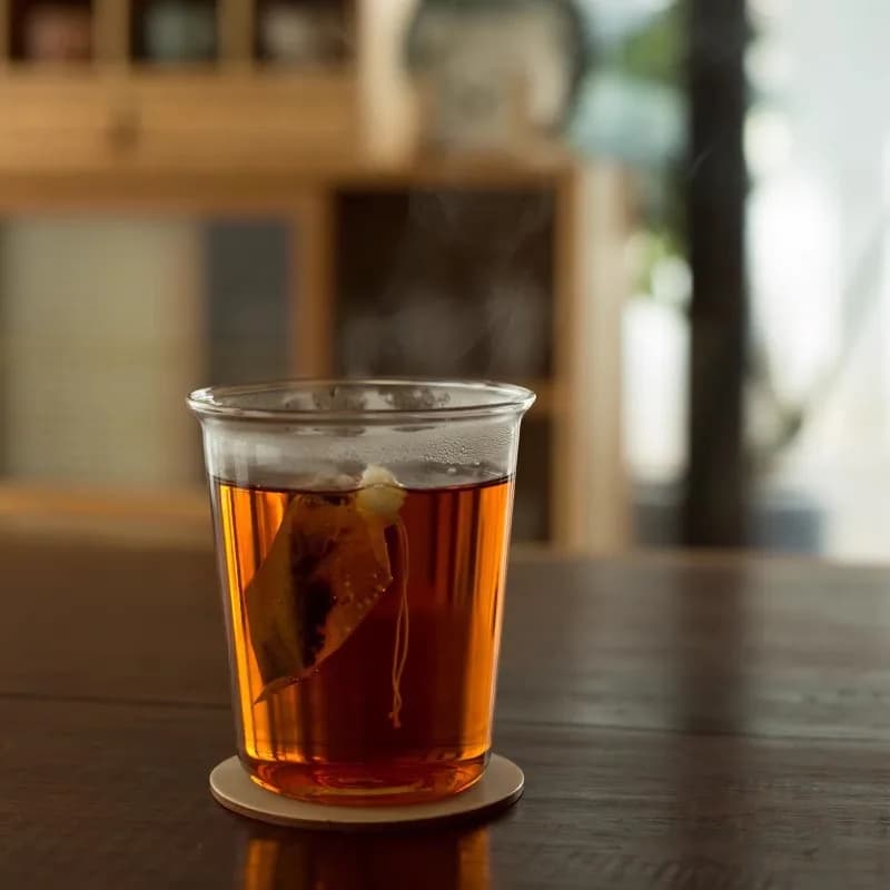 Glass Curled Latte Cup Set