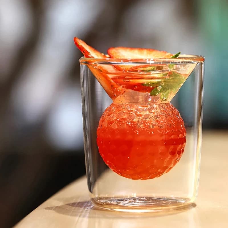 Golf Ball Double Wall Shot Glasses